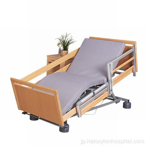 販売用のベッドパンを備えた看護室のベッド